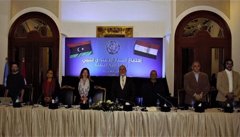من اجتماع المسار الدستوري الليبي في القاهرة