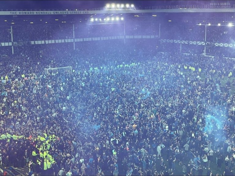 جماهير إيفرتون الإنجليزي