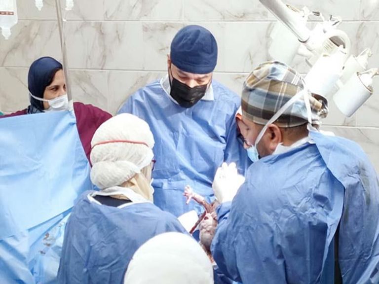 جانب من عملية الولادة