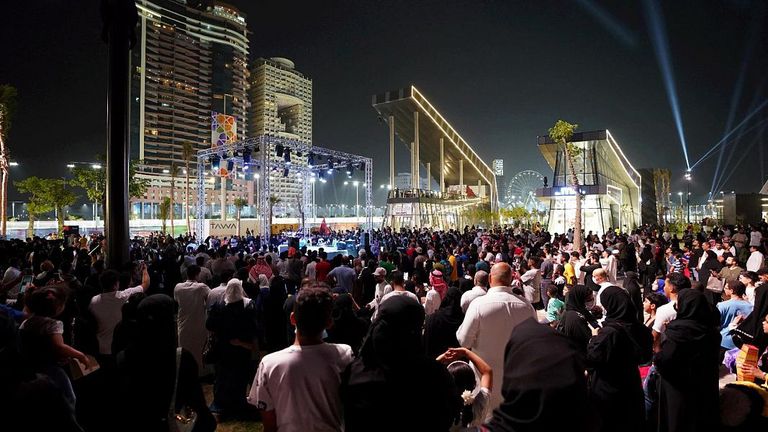 فعاليات "آرت بروميناد" في موسم جدة فعاليات