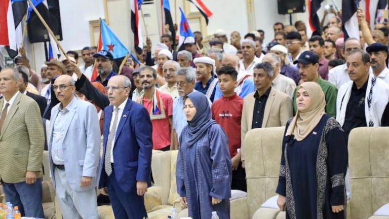 جانب من إحياء الجنوبيين ذكرى فك الارتباط