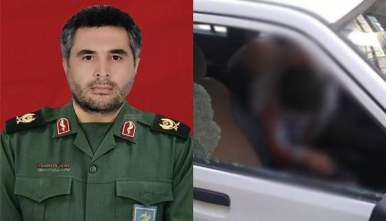 الضابط الإيراني حسن صياد خدايي الذي قتل برصاص مجهولين في طهران