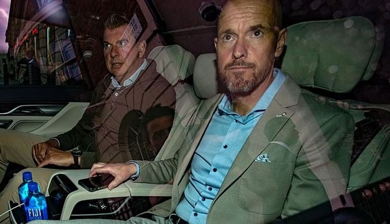 إريك تين هاج فريق مانشستر يونايتد بقيادة ماجواير