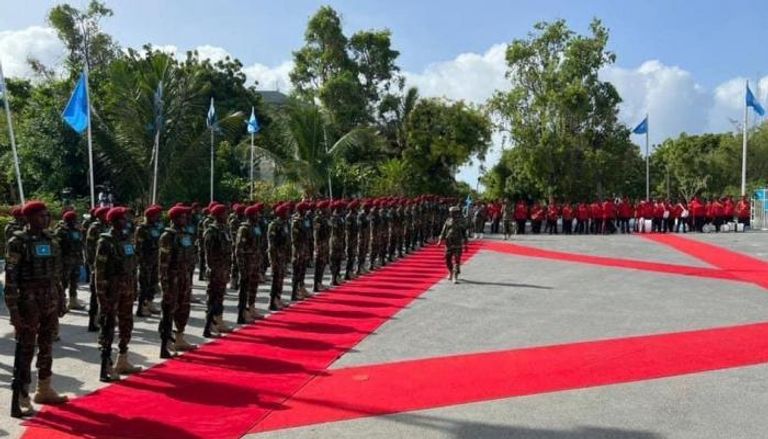 استعدادات في القصر الرئاسي في مقديشو لتسليم السلطة