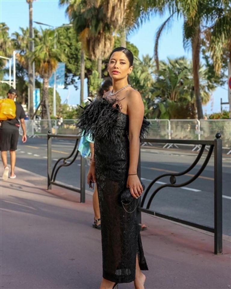 سلمى أبو ضيف في مهرجان كان