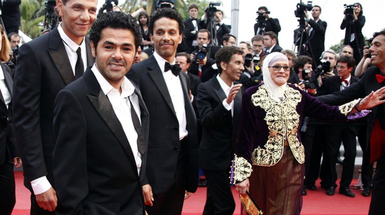 الممثلة الجزائرية شافية بوذراع في مهرجان كان الفنانة الجزائرية الراحلة شافية بوذراع - أرشيفية