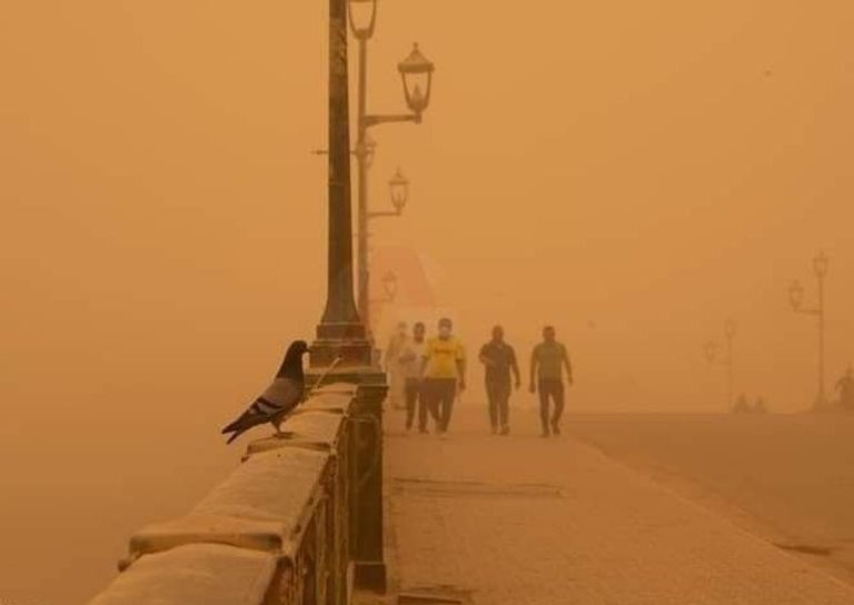 العاصمة العراقية بغداد صباح اليوم الإثنين