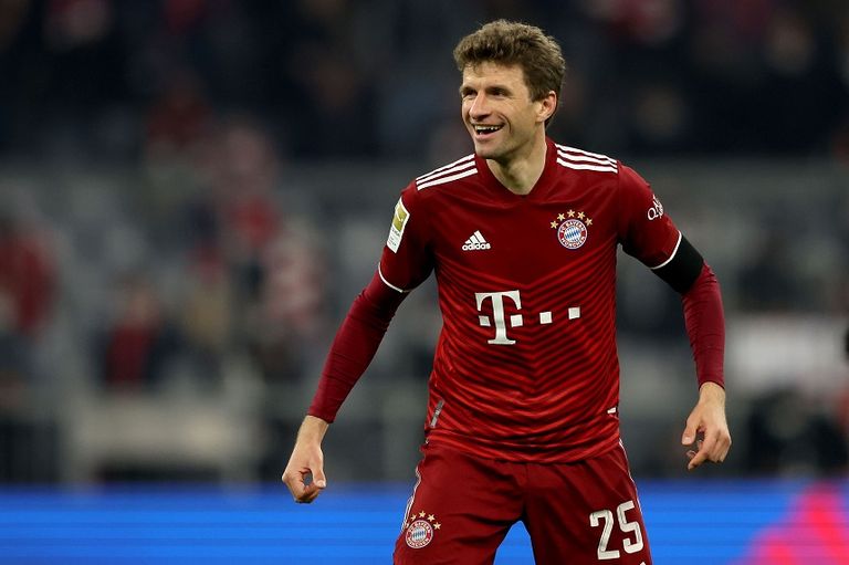 توماس مولر توماس مولر وروبرت ليفاندوفسكي نجما بايرن ميونخ