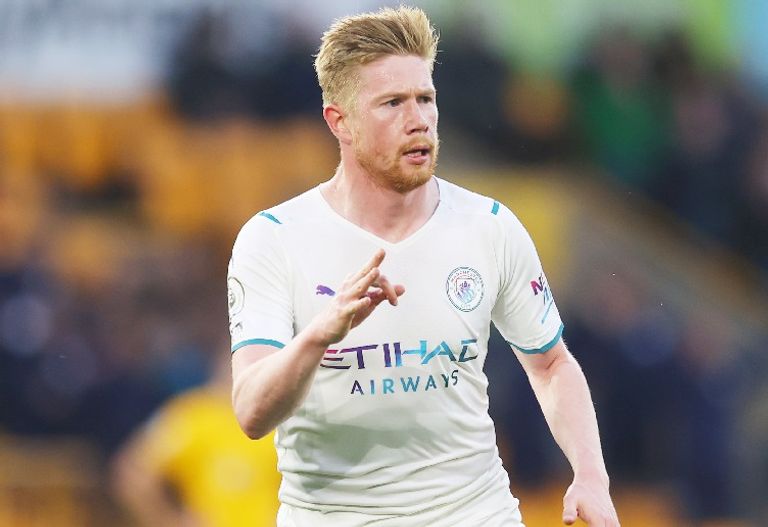 كيفن دي بروين محمد صلاح وترنت ألكسندر أرنولد في ليفربول