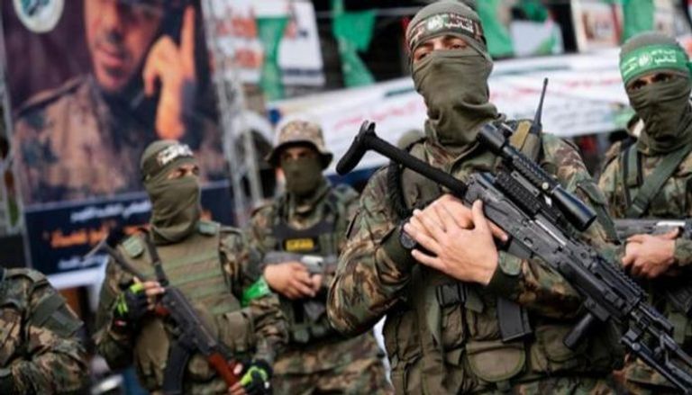 عناصر مسلحة تابعة لحركة حماس - أرشيفية