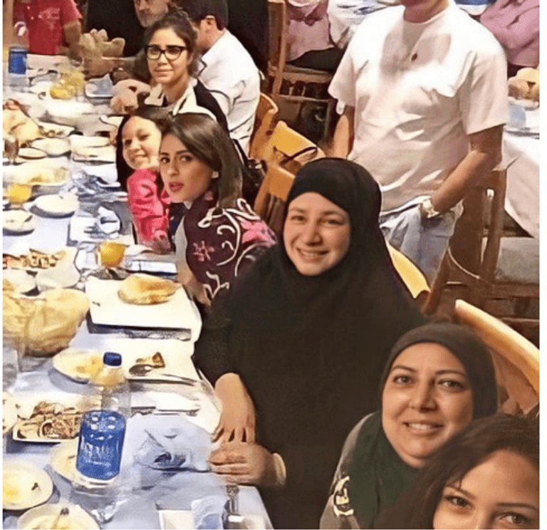 الفنانة المصرية عبلة كامل في أحد مشاهد مسلسل