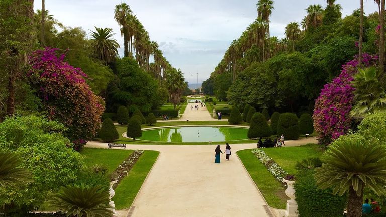 Hamma Park is one of the best places to visit in Algeria