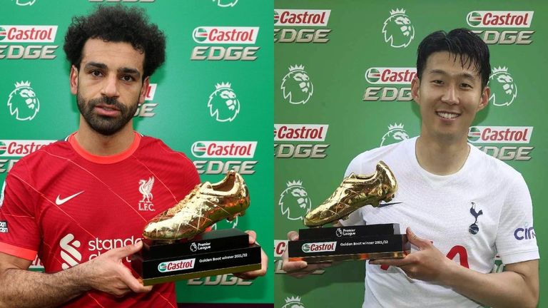 محمد صلاح وسون هيونج مين محمد صلاح نجم ليفربول