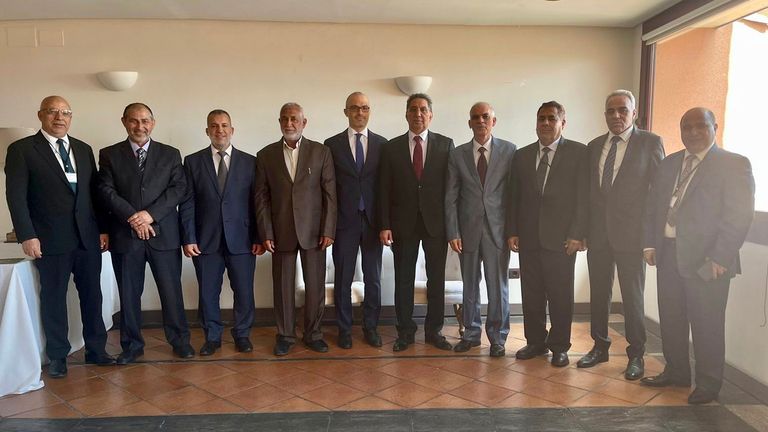 اجتماع حل مليشيات ليبيا بإسبانيا