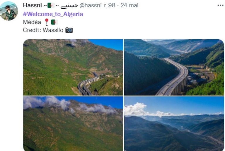 هاشتاج مرحبا بكم في الجزائر