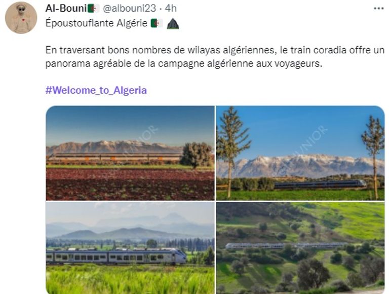 هاشتاج مرحبا بكم في الجزائر