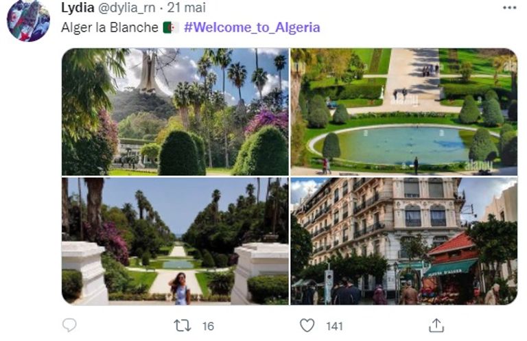 هاشتاج مرحبا بكم في الجزائر
