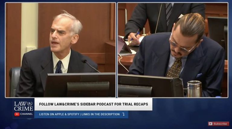 جوني ديب والمحامية الخاصة به