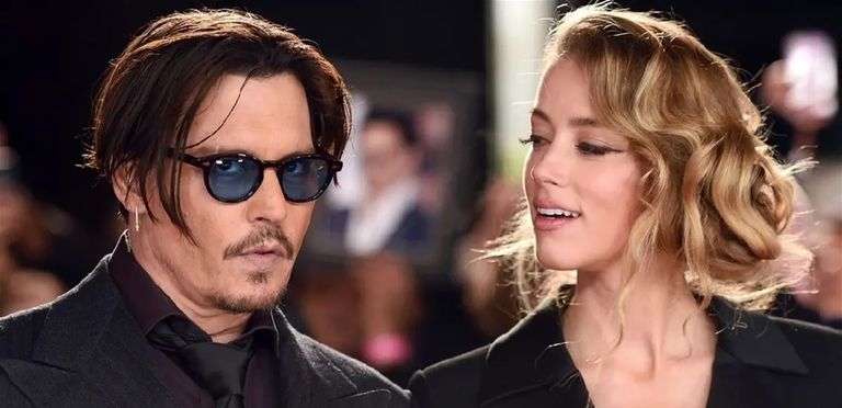 جوني ديب وآمبر هيرد