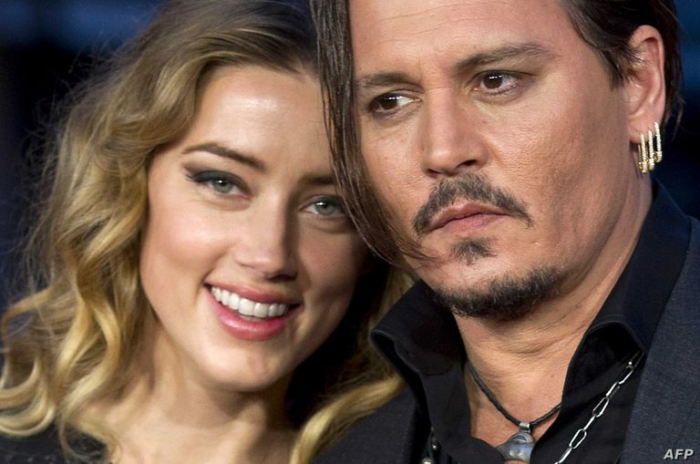 جوني ديب وآمبر هيرد