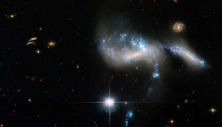 صورة التفاعل الكوني الذي نشرته ناسا