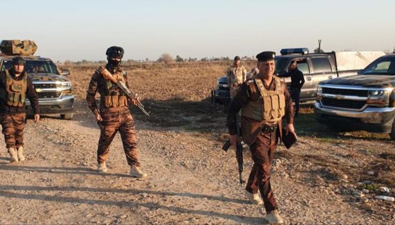 وحدة أمنية خلال عملية مطاردة لتنظيم داعش (أرشيفية)