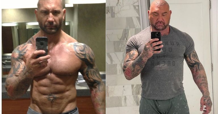 الممثل والمصارع الأمريكي ديف باتيستا