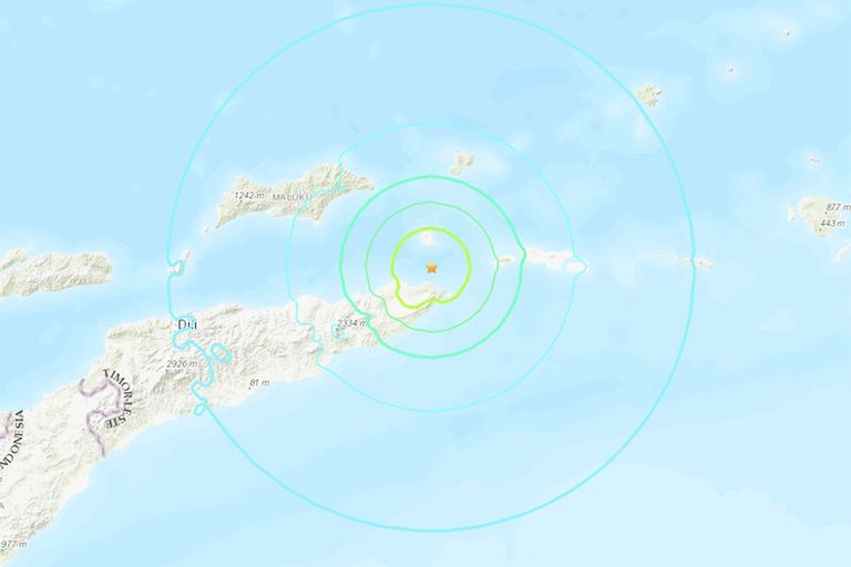زلزال يضرب سواحل تيمور الشرقية 