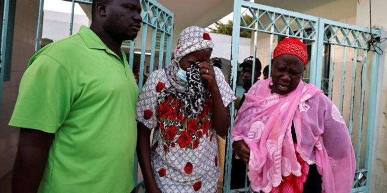 إحدى أمهات الرضع