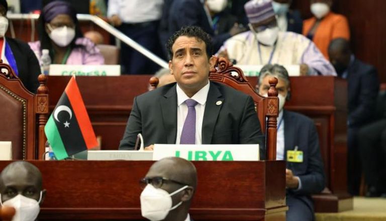 رئيس المجلس الرئاسي الليبي محمد المنفي