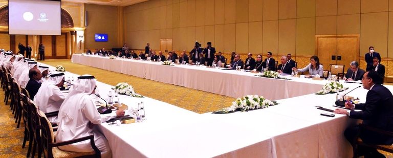 جانب من لقاء مدبولي بمستثمرين إماراتيين