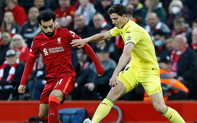 ليفربول وفياريال صلاح يسجل لليفربول في أتلتيكو مدريد