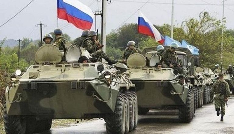 قوات روسية في شرق أوكرانيا