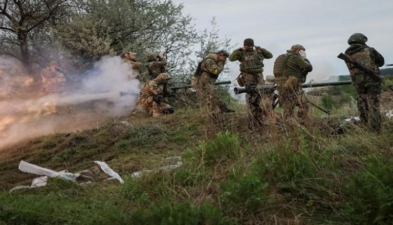 قوات روسية في شرق أوكرانيا