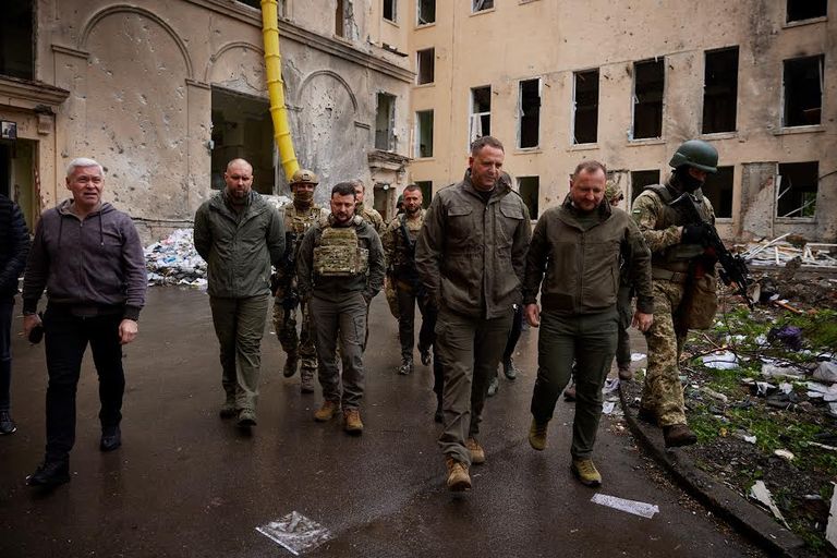 الرئيس الأوكراني فولوديمير زيلينسكي