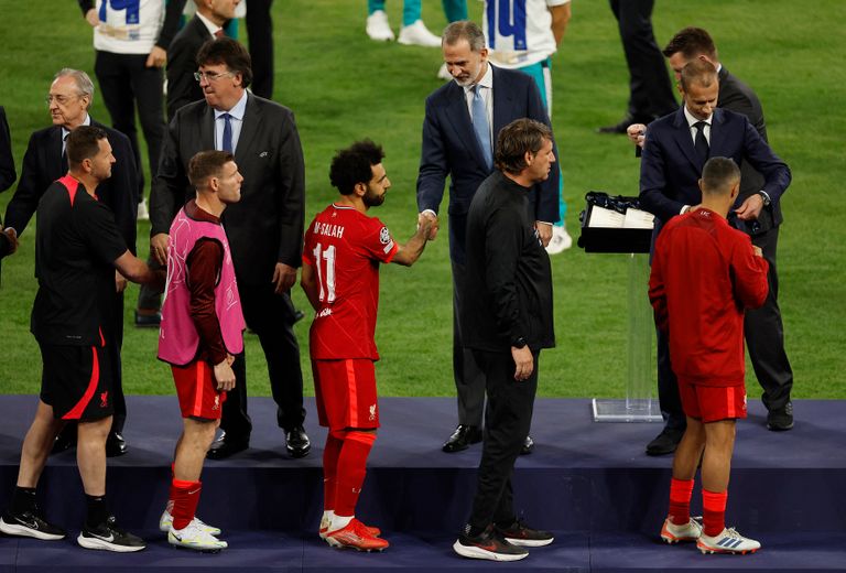 محمد صلاح ضد ريال مدريد