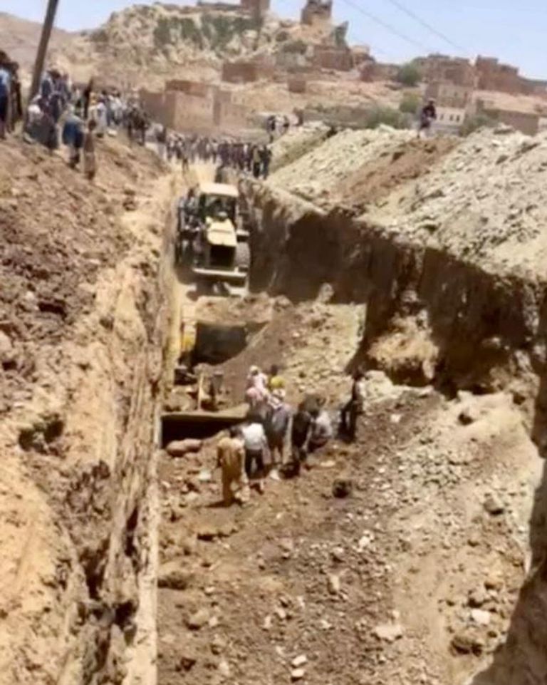 جانب من عملية الإنقاذ