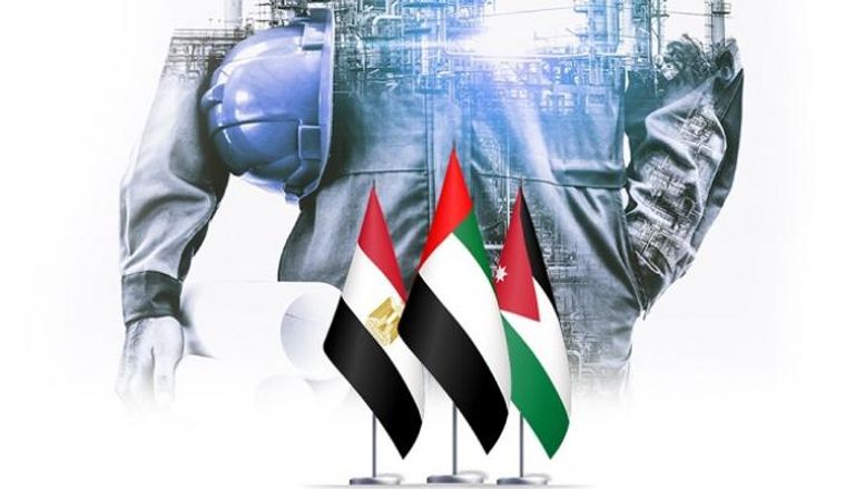 الشراكة الصناعية بين الإمارات ومصر والأردن