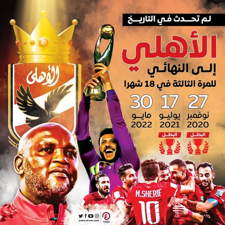 مباراة الأهلي والوداد - أرشيفية 