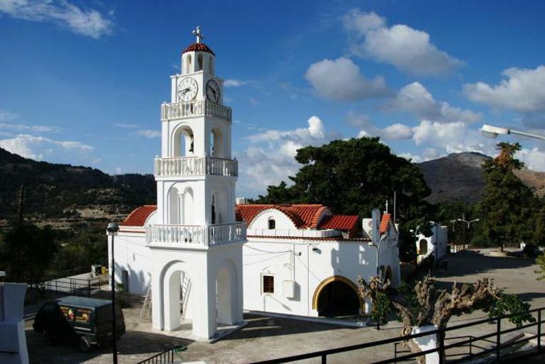 دير تسامبيكا من أهم المعالم السياحية في جزيرة رودس أجمل المعالم السياحية في جزيرة رودس " لؤلؤة البحر المتوسط"