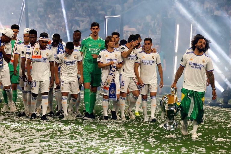 احتفالات ريال مدريد بلقب دوري أبطال أوروبا