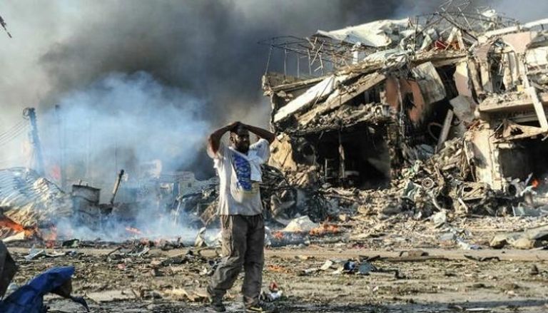انفجار سابق في الصومال