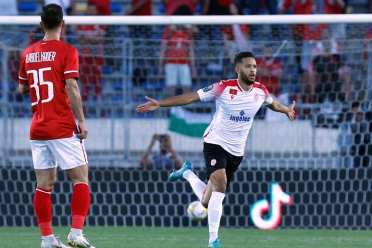 من مباراة الأهلي والوداد في نهائي دوري أبطال أفريقيا فريق الأهلي المصري