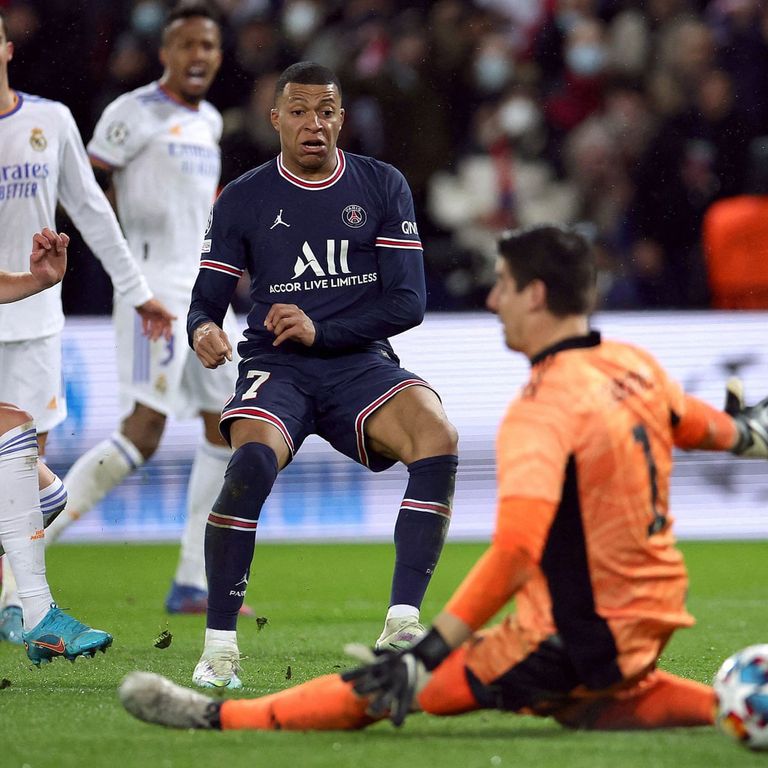 مبابي يسجل في الريال هدف رودريجو لاعب ريال مدريد ضد تشيلسي