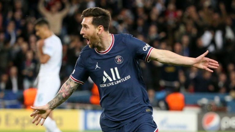 فرحة ميسي بهز شباك سيتي هدف رودريجو لاعب ريال مدريد ضد تشيلسي