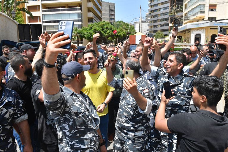 جانب من جلسة البرلمان اللبناني