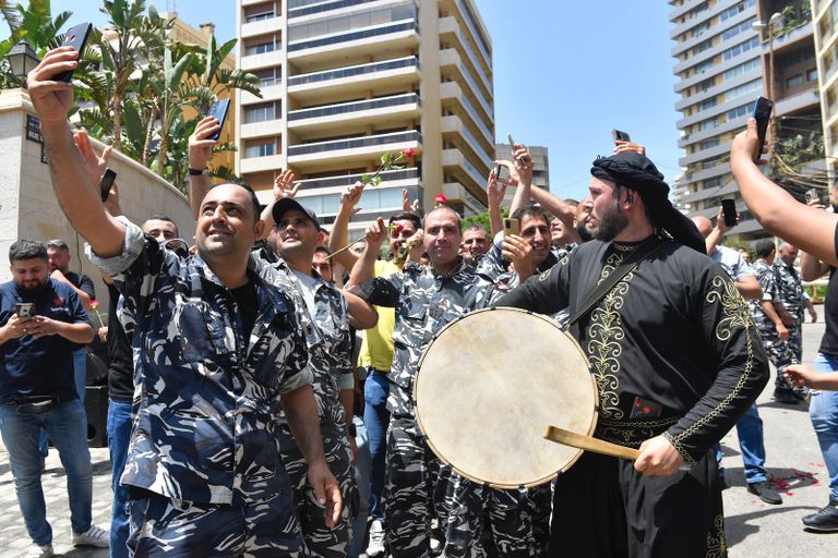 جانب من جلسة البرلمان اللبناني