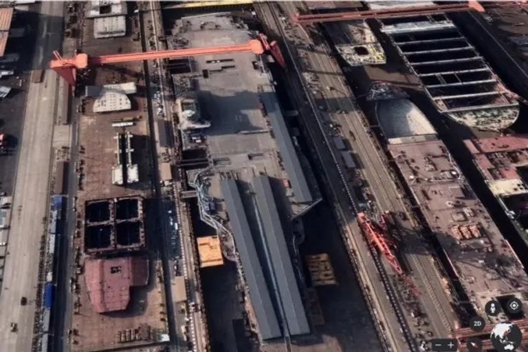 حاملة الطائرات الصينية الجديدة من طراز تايبي 003