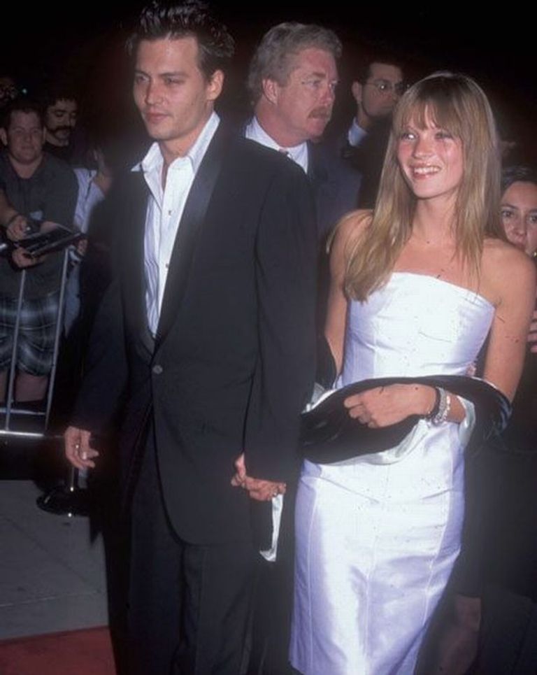 جوني ديب وكيت موس