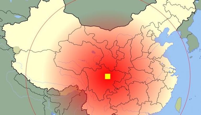 زلزال قوي يضرب إقليم سيشوان الصيني